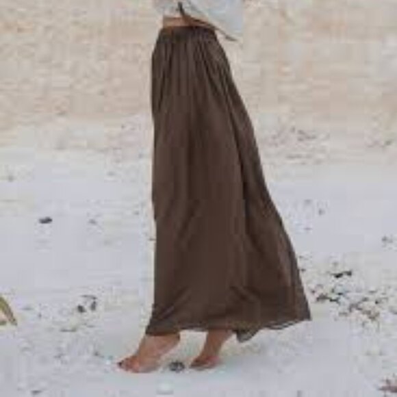 Venezia Dresses & Skirts - Vintage Women’s Corduroy Raw Hem Fray Stitching Size 16 Boho Western Skirt